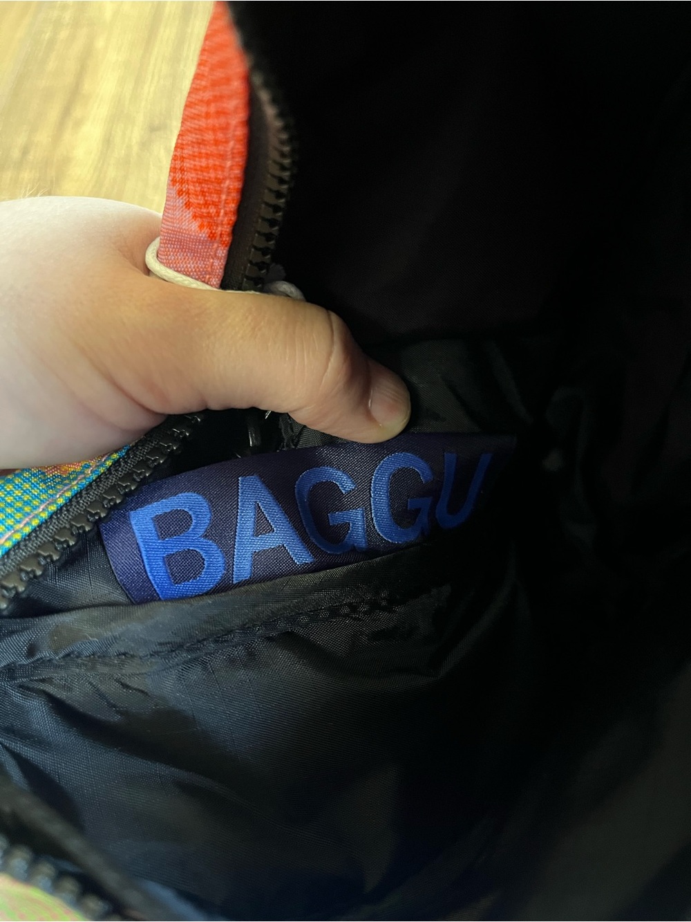 BAGGU Madras Mini Shoulder Bag - Picture 10 of 15